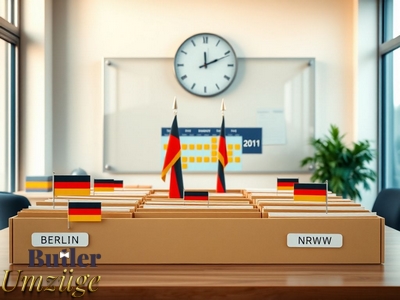 Umzugsdienstleistungen in Deutschland und Umgebung