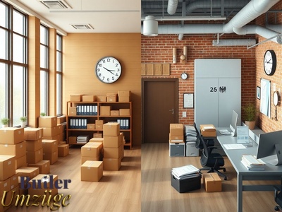 Umzugsdienstleistungen in Deutschland und Umgebung