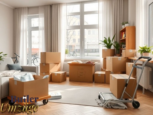 Umzugsdienstleistungen in Deutschland und Umgebung