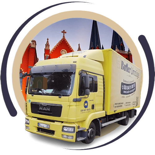 Flytteservice i Tyskland og omkringliggende områder